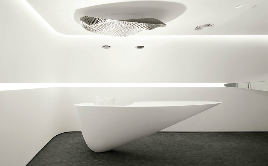 博炜曼公司前台办公室装修