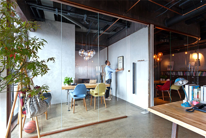 互联网公司开放式办公室设计