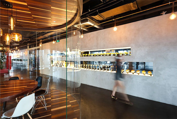 互联网公司开放式办公室设计