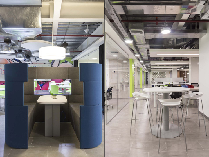 电信公司办公室设计实景图