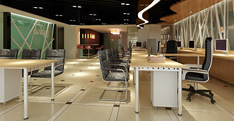 办公装修抛晶砖的特点