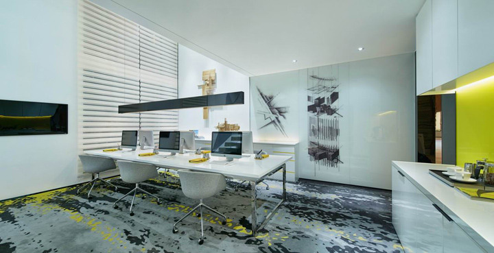 办公室装修之家具的造型