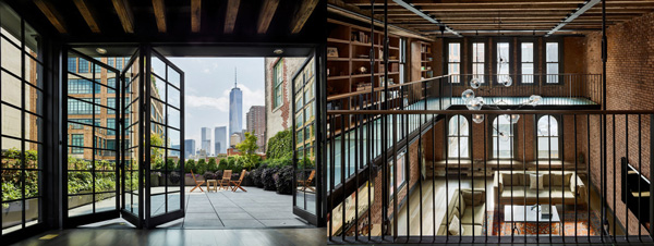 工业住宅式的办公室设计