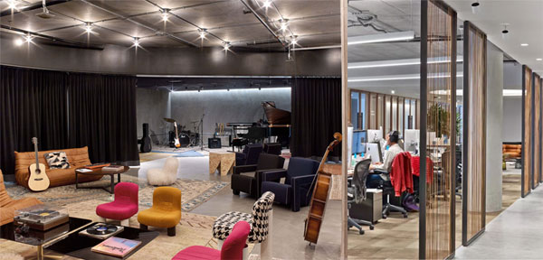 风格迥异的多元素办公室设计