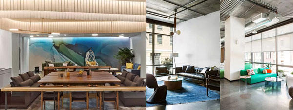 风格迥异的多元素办公室设计