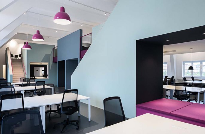 简约舒适的现代办公室设计