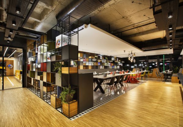 员工和领导的上海办公室设计的区别