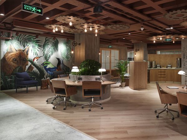 新中式的办公室装修风格怎么样