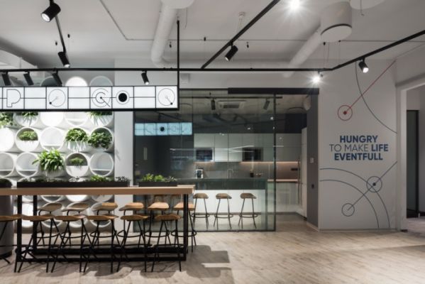 办公室设计打造的绿色创意公司