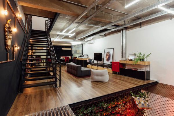 办公室装修打造的创意工作室