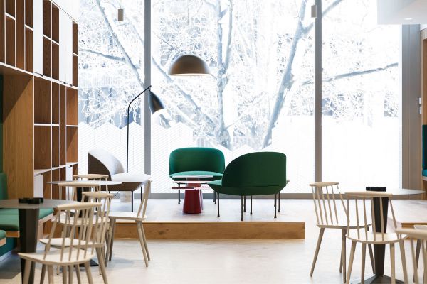 现代风格办公室装修的理想工作场所