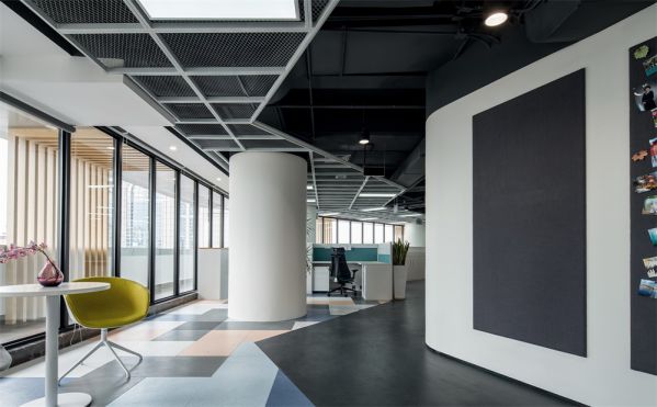 公司时尚办公室设计的主题展现